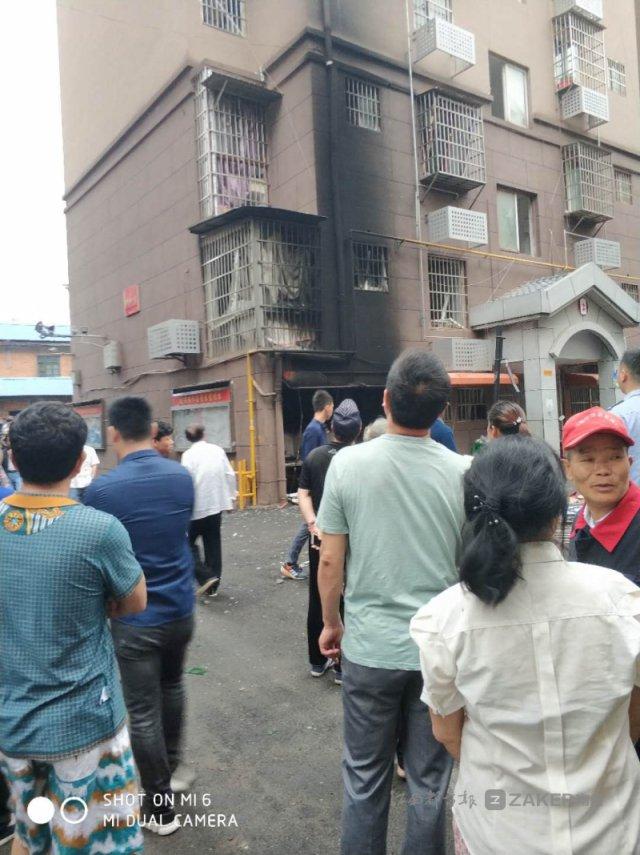 南昌新建區(qū)一小區(qū)煤氣罐爆炸， 4 人受傷